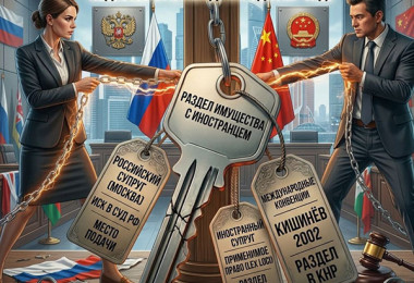 Раздел имущества с иностранным гражданином. Практика семейного адвоката в Москве в 2026 году