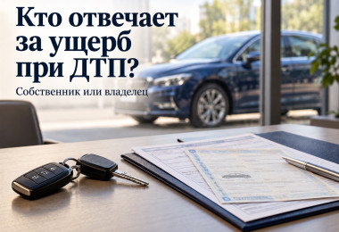 Ответственность собственника автомобиля при ДТП | ЮрЭксперт