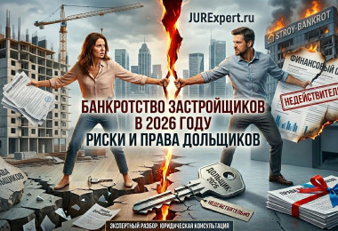 Банкротство застройщиков в 2026 году: риски и права дольщиков