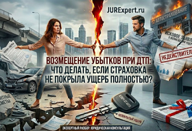 Возмещение убытков при ДТП: что делать, если страховка не покрыла ущерб полностью?